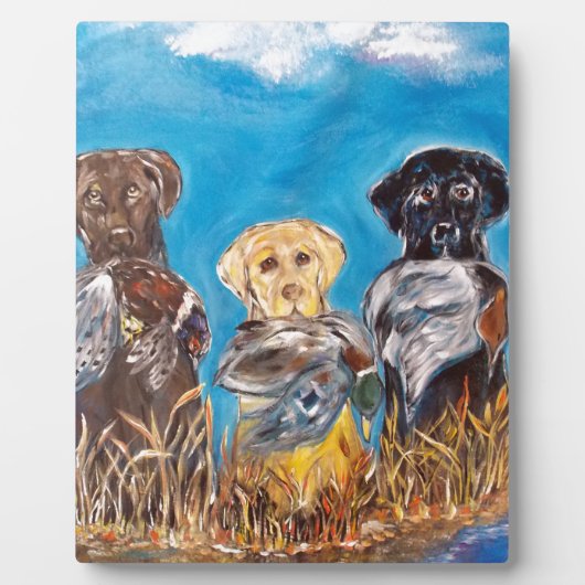 LABRADOR RETRIEVERS FOTOPLAAT (Voorkant)