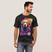 Labrador Retrievers Graffiti T-shirt (Voorkant volledig)