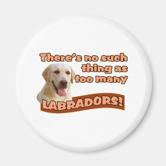 LABRADOR RETRIEVERS MAGNEET (Voorkant)