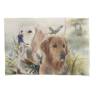 Labrador Retrievers met fazant, Art Kussensloop
