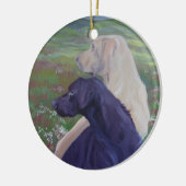 Labrador Retrievers Ornament (Links)