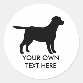 Labrador Ronde Sticker