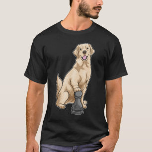 Labrador Schaakstuk Pion Schaken T-shirt