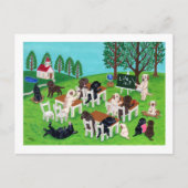 Labrador School Briefkaart (Voorkant)