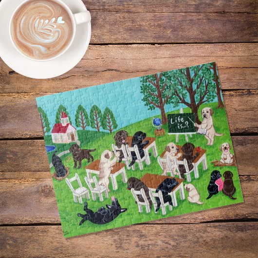 Labrador School Legpuzzel
