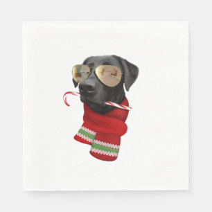 Labrador Shirt kerstcadeaus Hondenliefhebbers Lab Servet