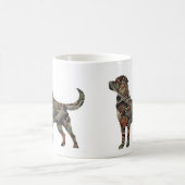 Labrador Sierkussen met camouflage Koffiemok (Center)