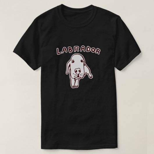 labrador t-shirt (Design voorkant)