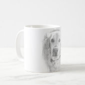 Labrador Tasse *grau Koffiemok (Voorkant links)