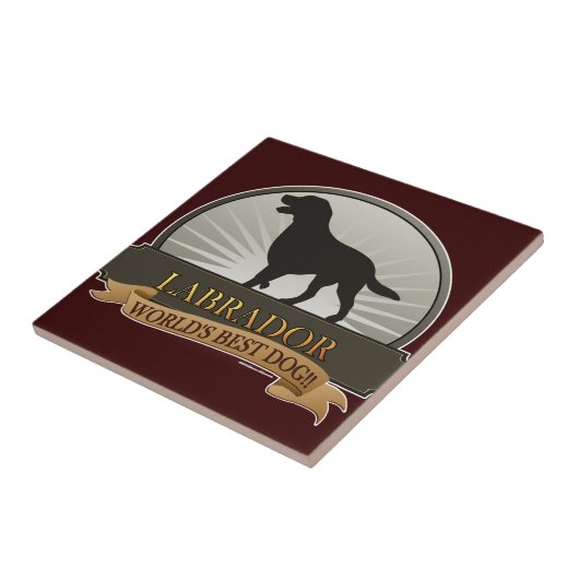 Labrador Tegeltje (Zijkant)