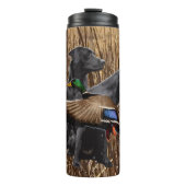 Labrador Tumbler, Duck Hunting Drink Tumbler Thermosbeker (Voorkant)