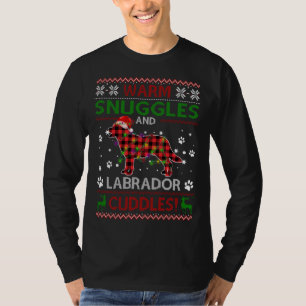 Labrador Ugly Christmas Sweater Christmas Pajama D T-shirt