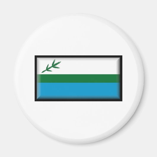 Labrador Vlag Magneet (Voorkant)