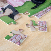 Labrador Wedding Painting Legpuzzel (Zijkant)