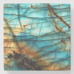 Labradorite look stenen onderzetter