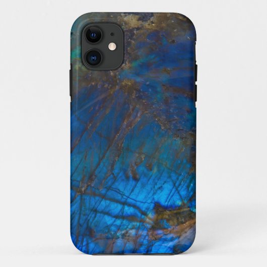 Labradorite Mineral Phone Case (Achterkant)