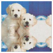 Labradorpups Stof (Close Up)