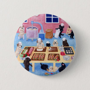 Labradors Bakery Ronde Button 5,7 Cm