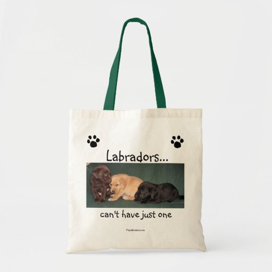 Labradors… ne peut pas avoir juste un sac (Devant)