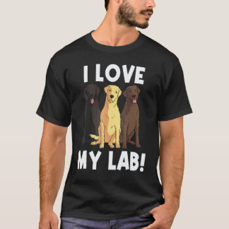 Labradors Voor Mannen Vrouwen Labrador Retriever H T-shirt