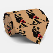 l'abrégé sur cravate a couvert de tuiles des (Roulé)