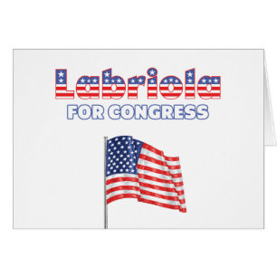 Labriola voor de Amerikaanse vlag van het Congres