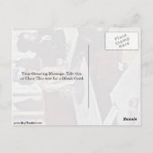 L'Absinthe by Edgar Degas Briefkaart (Achterkant)