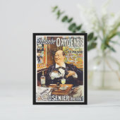 L'Absinthe Cusenier Briefkaart (Staand voorkant)