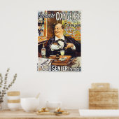 L'Absinthe Cusenier Poster (Keuken)