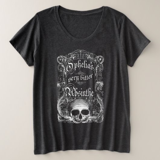 L'absinthe très amère d'Ophelia (Design devant)