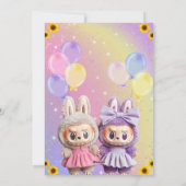 Labubu Birthday Invitation (Dos)