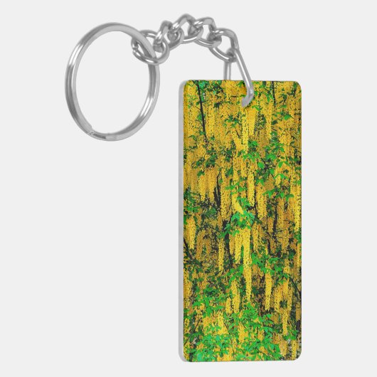 Laburnum alpinum sleutelhanger (Voorkant Links)