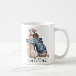 Labvader, trotse eigenaar van labrador retriever koffiemok
