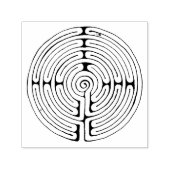 Labyrint 1,5" x 1,5" stempel (Design)