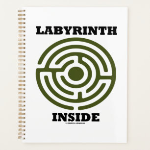 Labyrint Binnen Psyche Psychologische Humor Planner