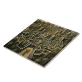 LABYRINT COLLECTIE (Middeleeuws) Tegeltje (Zijkant)
