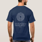Labyrint geïnspireerd T-shirt (Achterkant)