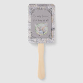 Labyrint: het is de enige eeuwige bruiloftsuil handwaaier (Achterkant)