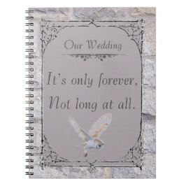 Labyrint: het is de enige eeuwige bruiloftsuil notitieboek