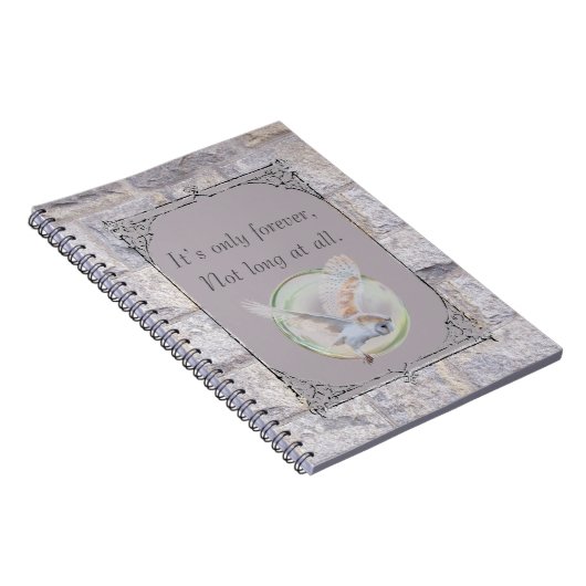 Labyrint: het is de enige eeuwige uil notitieboek (Rechterzijde)
