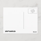 labyrint, het pad van de minste weerstand briefkaart (Achterkant)