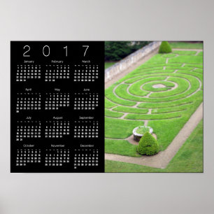 Labyrint Kalender Poster 2017