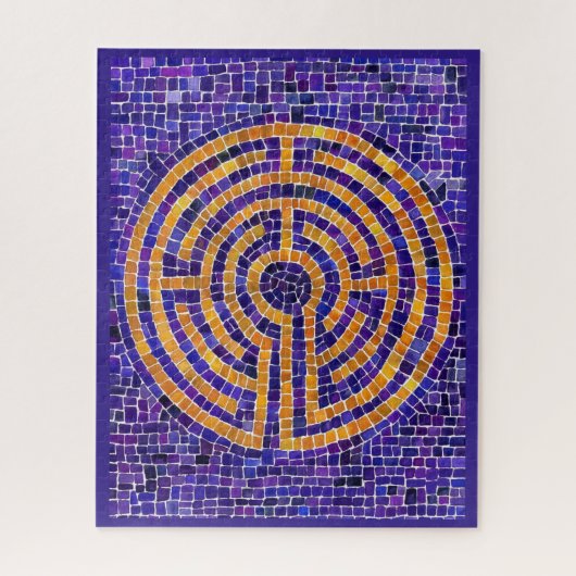 LABYRINT MOZAÏEK 16x20 Puzzel Legpuzzel (Verticaal)