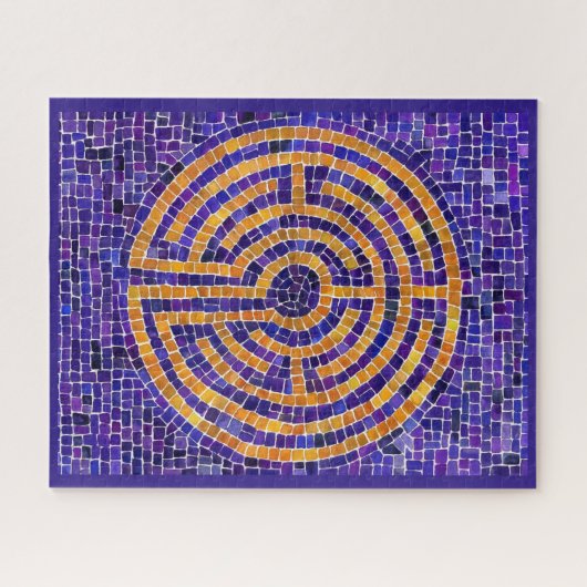 LABYRINT MOZAÏEK 16x20 Puzzel Legpuzzel (Horizontaal)