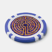 LABYRINT MOZAÏEK Poker Chips (Enkel)