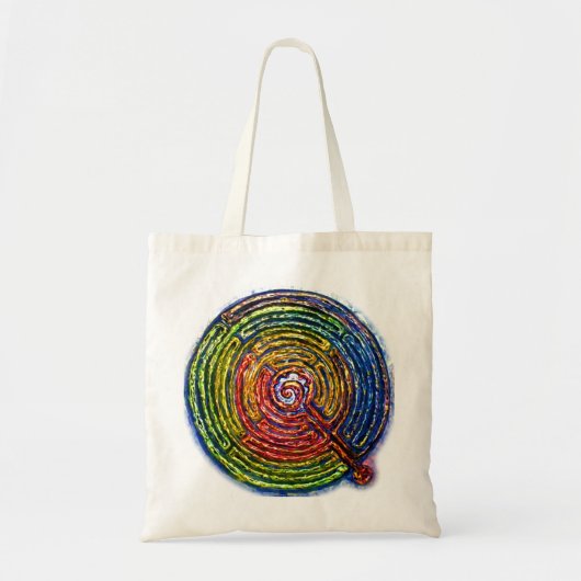 labyrint tote bag (Voorkant)