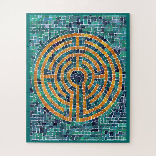 LABYRINTH II 16x20 Grote Stukken Puzzel Legpuzzel (Verticaal)