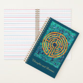 LABYRINTH II 5,5x8,5 Carnet spiral (À l'intérieur)