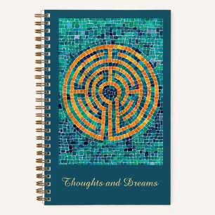 LABYRINTH II 5,5x8,5 Carnet spiral