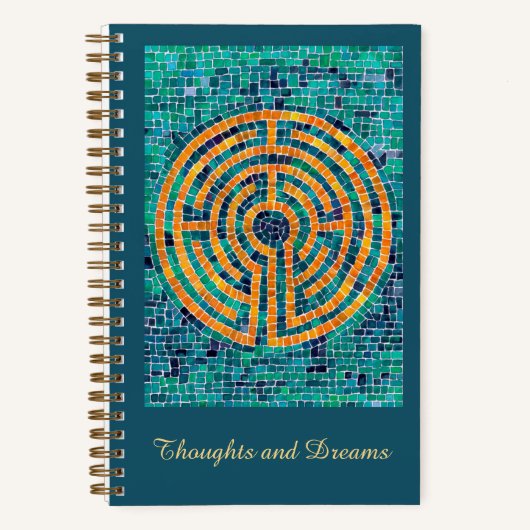 LABYRINTH II 5,5x8,5 Carnet spiral (Recto)